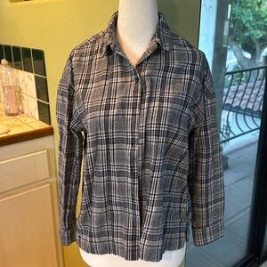 Madewell oversized flannel XXS